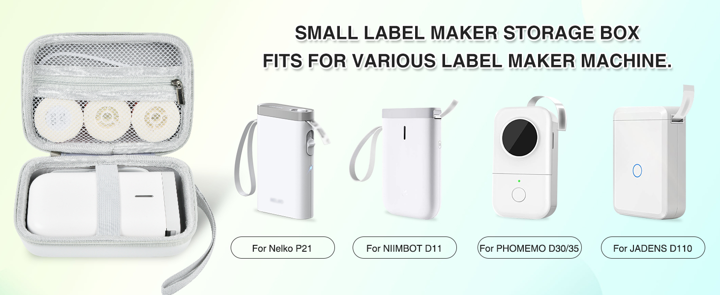 label printer case
