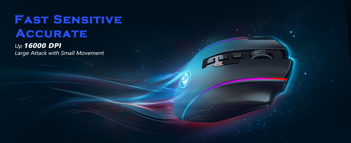 16000 DPI Gaming Mouse