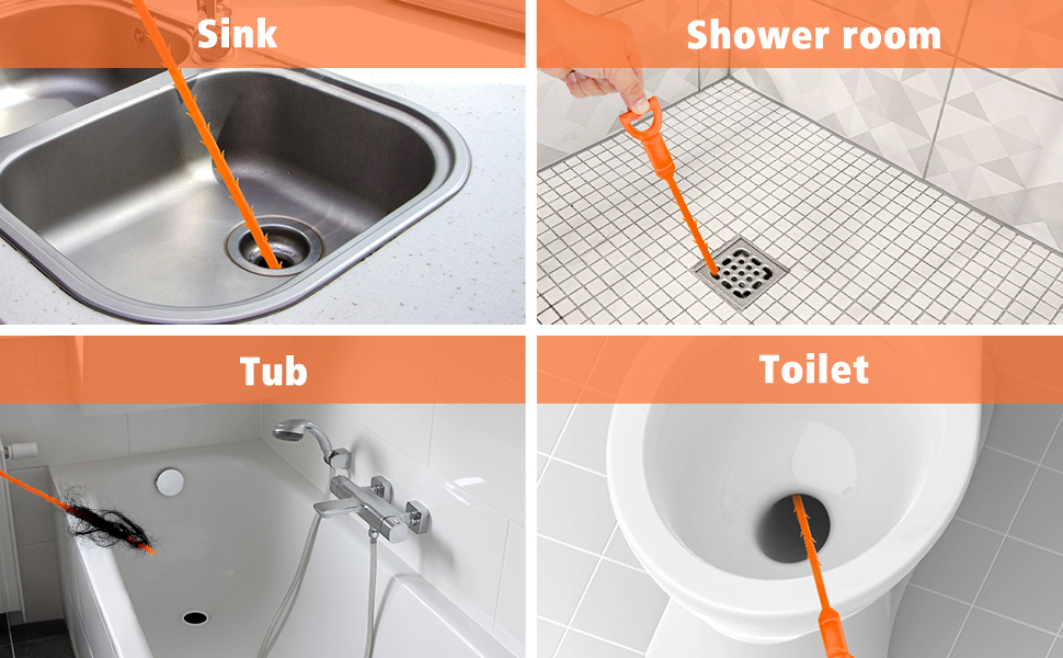 sink snake, shower snake, toilet snake, tub snake, there is always a place for it