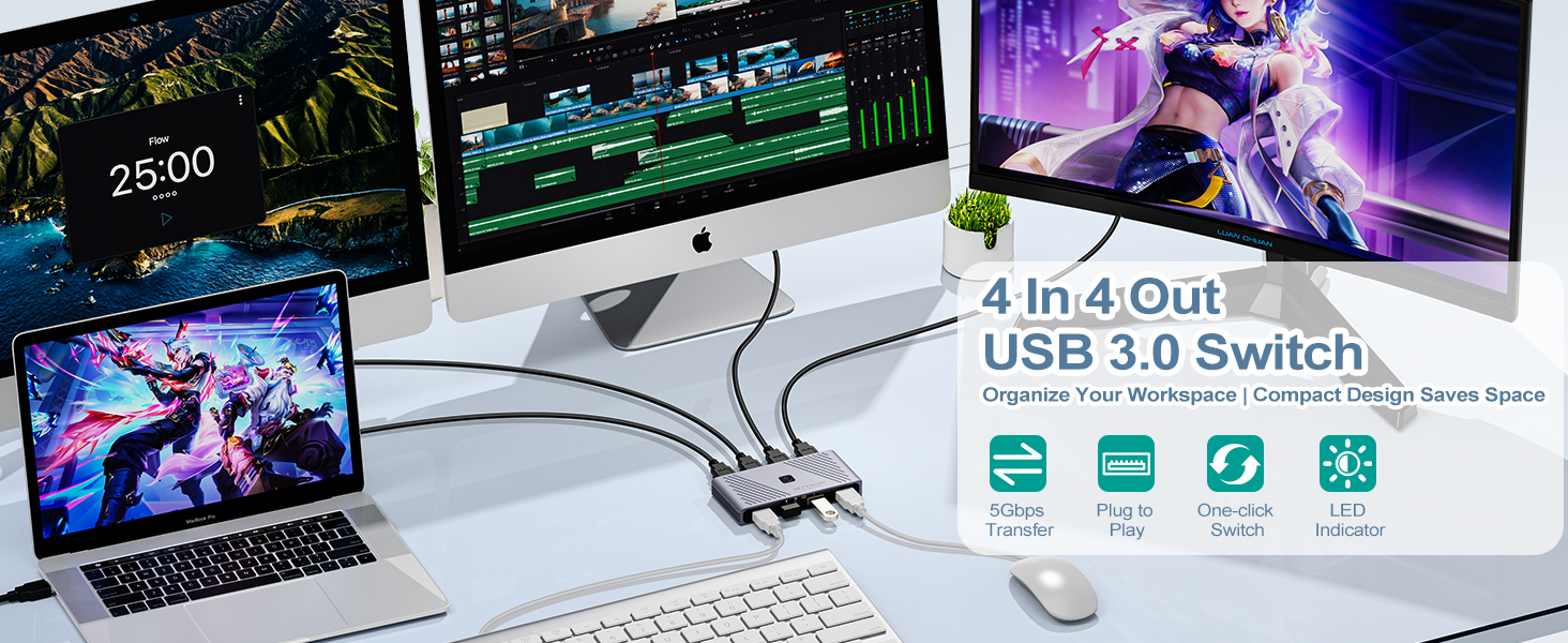 usb switch kvm switches usb switcher usb switcher 4 computers