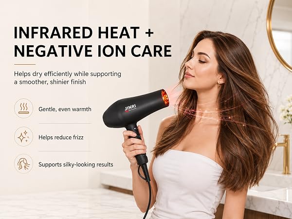 JINRI Infrared Hair Dryer