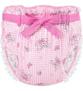 Littleforbig Silky Adult Ribbon Diaper Wrap Cover Washable Adjustable Reusable Waterproof - Bunni...