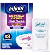 Infiniti Clean Foaming Toilet Bowl Cleaner – 10.5oz Auto-Activating Purple Foam, Removes Limescal...