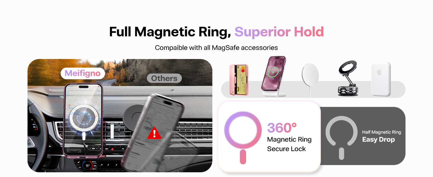 18 pro case compatible with magsafe
