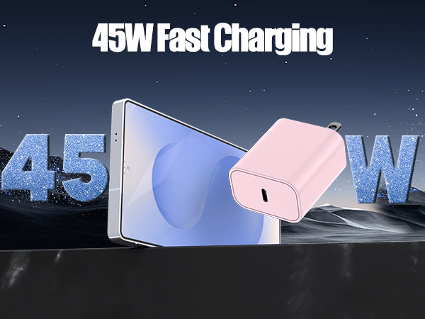 45W type c super fast charger
