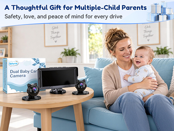 dual car camera baby monitor
