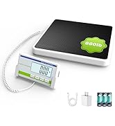 SASVY Medical Scale 660lb/300kg Wrestling Physician Scale for Body Weight Anti-Slip Platform for ...