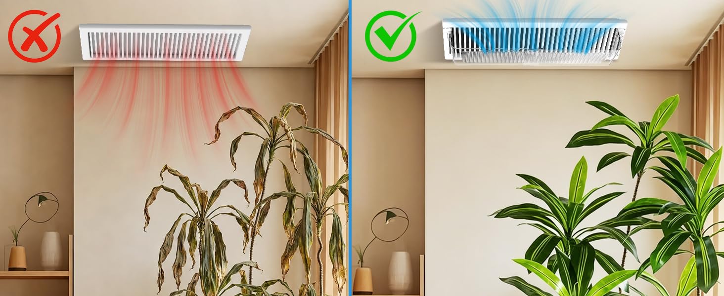 Magnetic Air Vent Deflector