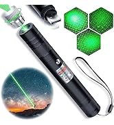 Cyahvtl Laser Pointer, Tactical Flashlights 2000 Metres Green Long Range High Power Handheld Flas...