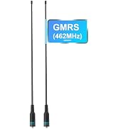 TIDRADIO TD-771 GMRS Antenna(2 Pack, 462-468Mhz) for TD-H8, TD-H3 UV-5G Plus, GM15 Pro, UV-5R,UV-...