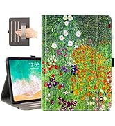 Vimorco iPad Pro 11 Inch Case M4 2024 Flower for Girls Women | Pencil Holder | Hand Strap | Pocke...