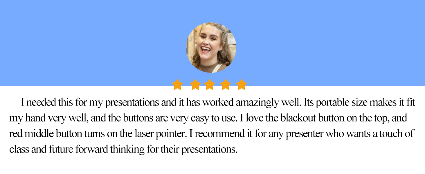 clicker for powerpoint presentations