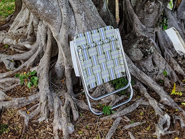 Sturdy aluminum folding chairs