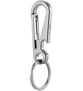 KEEPO LINK Titanium Carabiner Keychain Clip with Bottle Opener, Small Carabiner Clip EDC Keychain...