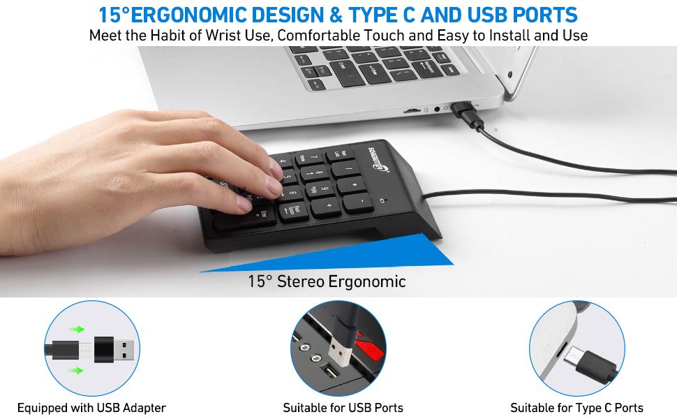 Numpad num pad wireless number pad usb number keypad teclado numerico 10 key usb keypadkeypad