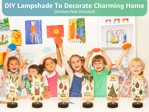DlY Lampshade To Decorate Charming Home