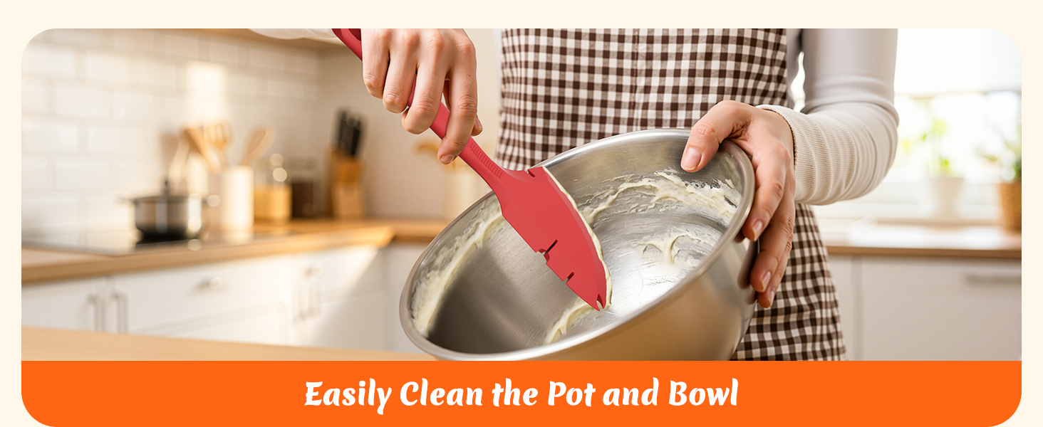 All-in-1 Scraper and Spatulas Kitchen Mixers Accessories