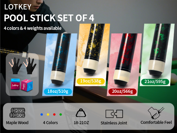 pool cues