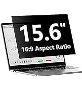 Laptop Privacy Screen Protector 15.6 Inch with Hp Dell Acer Asus Samsung LG and More, Removable S...