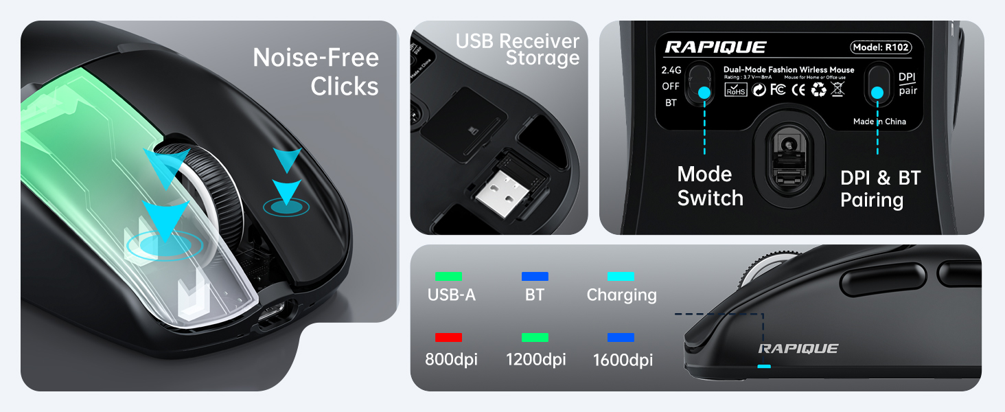 R102 Bluetooth Mouse