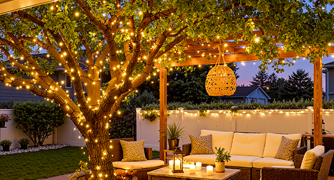 patio backyard