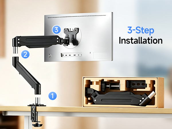single monitor arm
