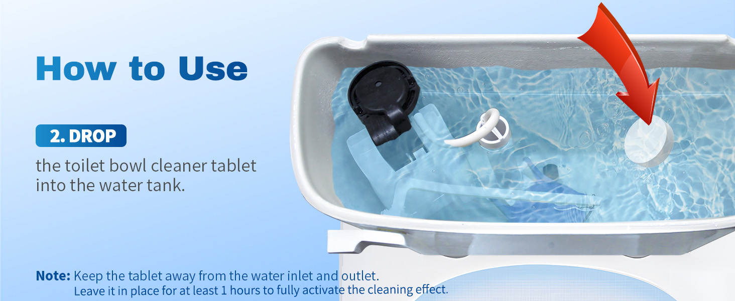 toilet bowl cleaner tablet