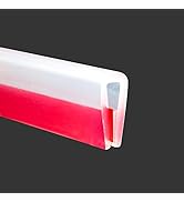 Clear Rubber Edge Trim, Self-Adhesive Clear Rubber Edge Trim, Edge Protector for Sheet Metal, Gla...