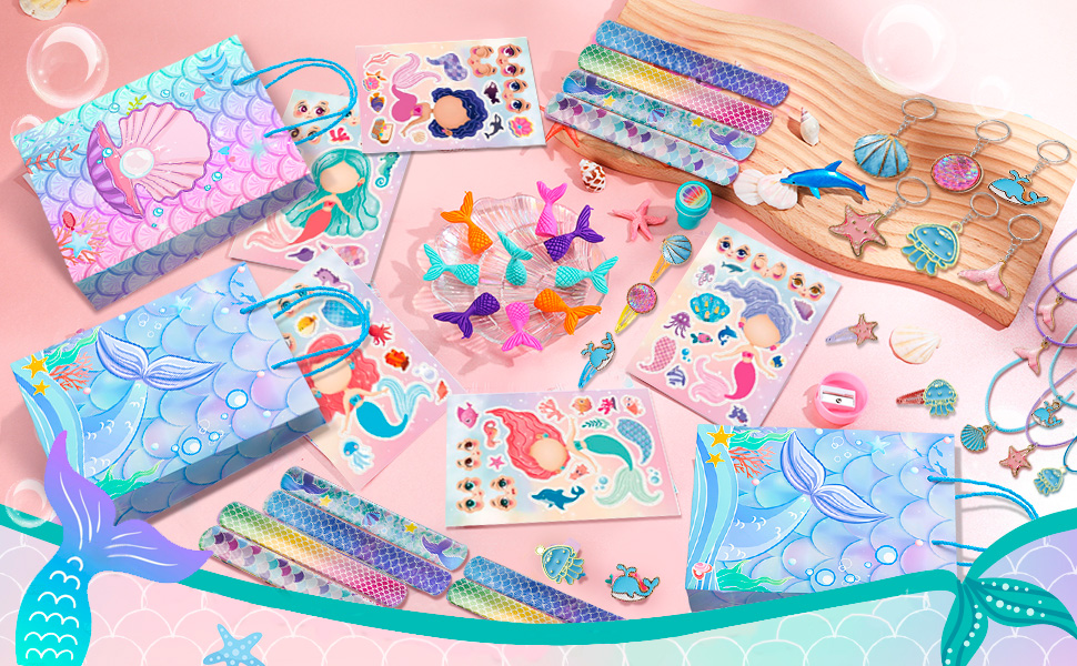 mermaid party favors