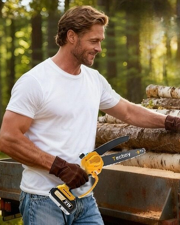 Mini Electric Chainsaw Cordless, 8 Inch&6 Inch Portable Chain Saw for Makita 18V Battery