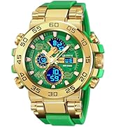 FANMIS Watch for Men,Tactical Military Sports Outdoor Analog Digital Watches Large Face 50M Water...