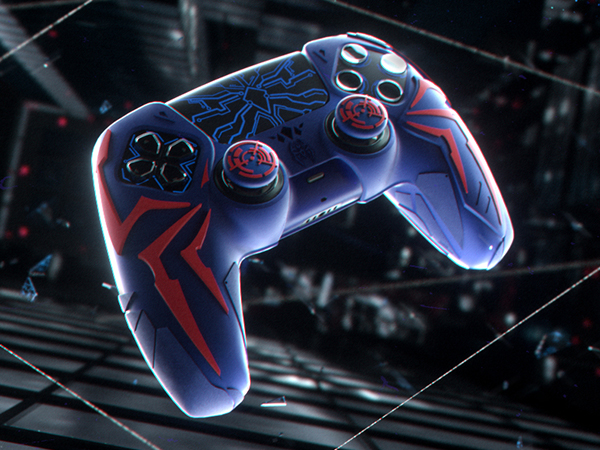 PlayVital Cyber Spider Design Edition Silicone Cover