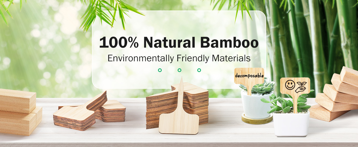 Bamboo Plant Labels