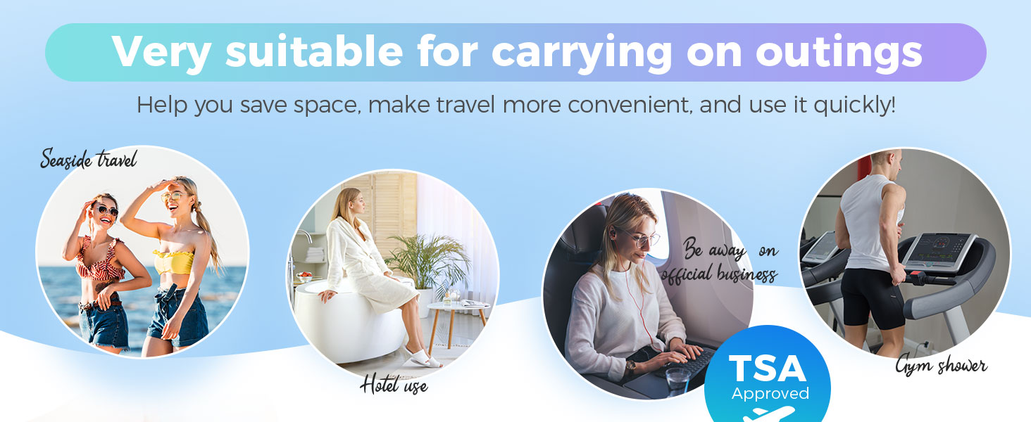 Travel Bottles for Toiletries