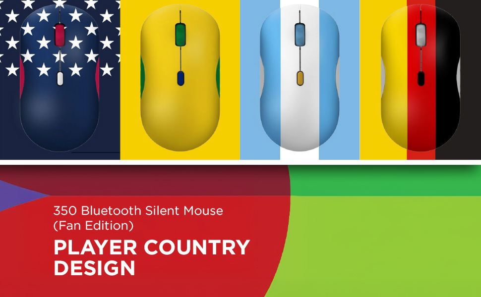 350 Bluetooth Silent Mouse -Fan Edition