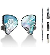 HiFiGo Juzear Defiant Gamefidelity Edition Gaming IEMs, 1DD+3BA Hybrid Driver Wired Earbuds, Nois...