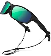 RIVBOS Kids Sunglasses with Strap Polarized UV Protection Flexible Rubber Shades for Boys Girls R...