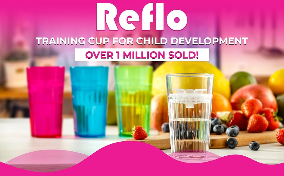 Reflo logo, over one million sold!