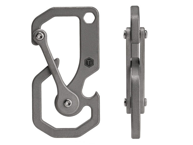 edc carabiner titanium