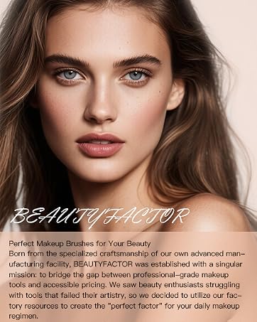 BEAUTYFACTOR PROFESSIONAL MAKE UP BRUSHES