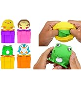 Surprise Squeeze Out Cutie Toys Flip It Inside Out Animals Toy (1 Assorted) Fidget Toy for Kids &...