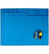 Kaisi Large Repair Mat,Silicone Soldering Mat,Heat Resistant 932°F Magnetic Work Mat,Electronic S...