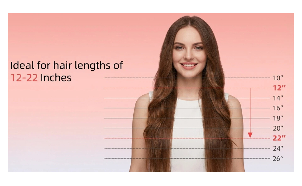 VAV Automatic curling iron-Effortless styling for long hair – no skills needed.