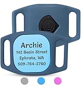 GoTags Designed for Life360 Personalized Dog Collar Holder Tile Mate Tracker, Lost Pet ID GPS for...