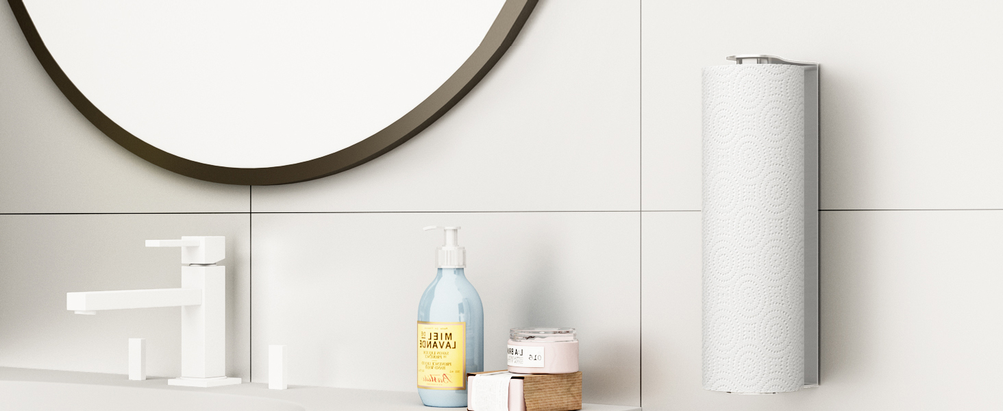 Paroto Paper Towel Holder Under Cabinet