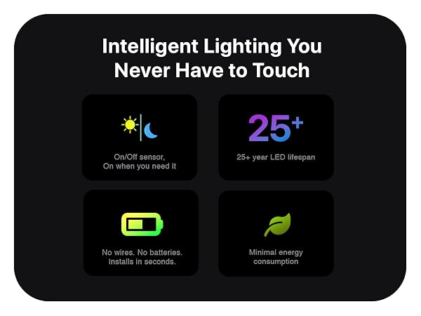 Intelligent lighting you never have to touch