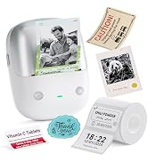 NIIMBOT B2 PRO Label Maker, 300DPI HD Thermal Label Printer, Support Red -Black Dual Color Printi...