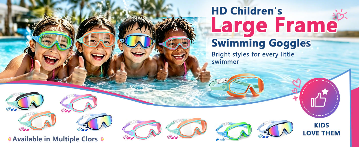 Water Goggles for Kids kids swimming goggles
