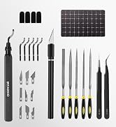 60pcs 3D Printer Tools Kit for Precision Printer Care, Model Post-Processing & Finishing incl. Pr...