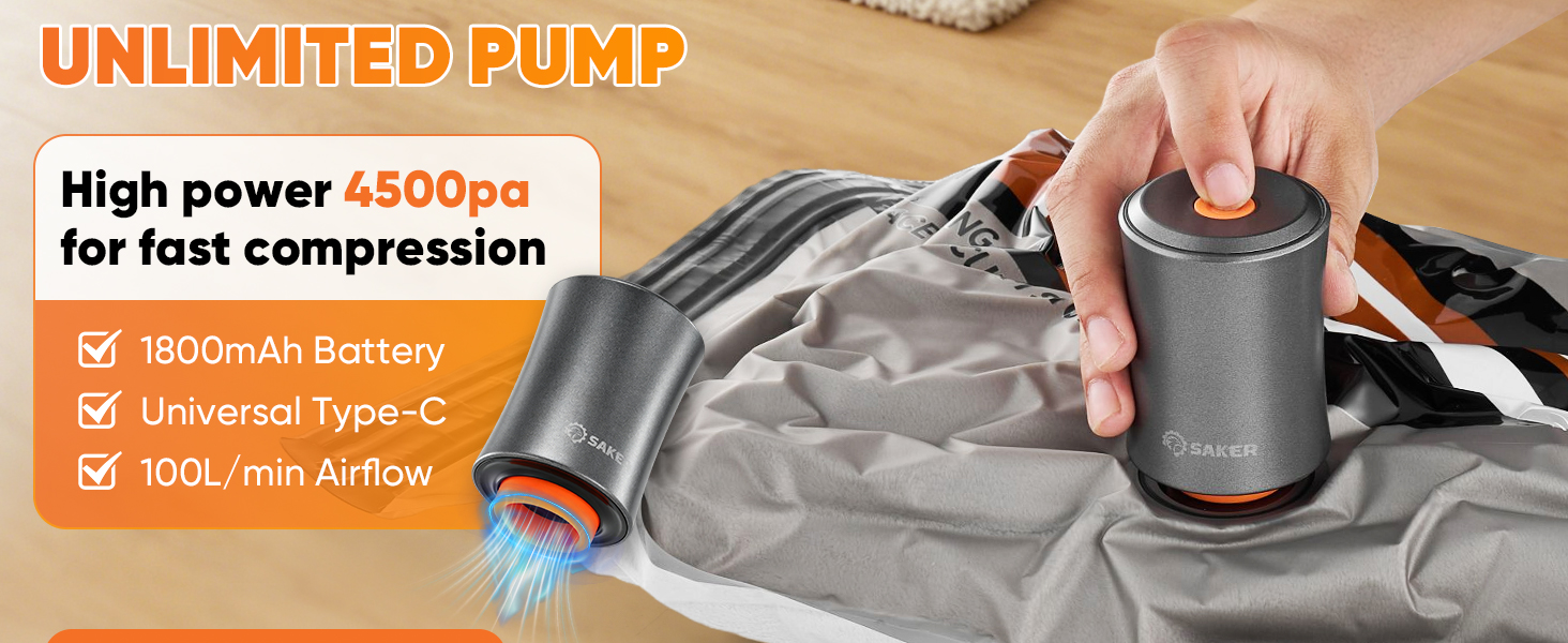 Saker Vacuum Seal Bags for Clothing